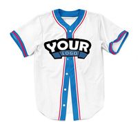 Maillot de baseball personnalisé, impression par sublimation, uniforme de baseball respirant, t-shirts de baseball à séchage rapide pour adultes et jeunes