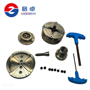 <span class=keywords><strong>Mandrin</strong></span> de tour pour machines-outils CNC avec filetage 1''-8 <span class=keywords><strong>M33</strong></span>, mandrins de tour pour le travail du bois à 4 mors KP96 KP70 - Product Image 2