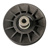 Poulie de volant moteur moulée sur mesure en alliage d'aluminium et de zinc, poulie de courroie, service de fonderie et d'usinage CNC OEM ODM