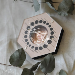 Scatola portaoggetti personalizzata OEM ODM a forma di cubo per conservare denti e ricordi, ideale come regalo per baby shower, primo taglio di capelli e conservazione dei denti della bambina. - Product Image 6
