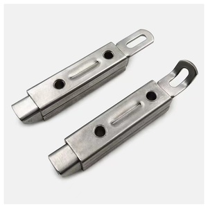 Chốt Bu Lông Bù Đắp Bu Lông Lò Xo Cửa Hộp An Toàn Phẳng Và Bu Lông Khóa Cửa Tự Động Chốt Bấm Kéo Ngón Tay - Product Image 3