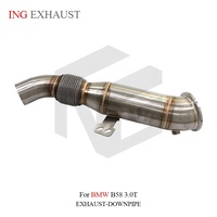 Tubería de Bajada de Alto Flujo ING SUS304 para BMW B58 3.0T B58B30 2015-2025 |   Venta al por Mayor de las Series F/G 340i M240i 540i X5