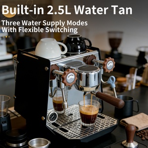 Cafetera Espresso Vintage Comercial con Doble Caldera y Bomba Rotativa, Fabricada en Italia para Cadenas de Cafeterías, Oficinas y Uso Doméstico KF-X4 Adju - Product Image 3
