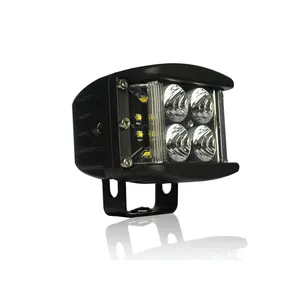 Yeni 2 ''40w Aurora Offroad motosiklet sel yan shooter led ışıkları