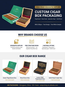Caja <span class=keywords><strong>de</strong></span> Regalo para Cigarros <span class=keywords><strong>de</strong></span> Madera MDF con Logotipo Dorado Personalizado, Paquete <span class=keywords><strong>de</strong></span> 10 Unidades, Caja <span class=keywords><strong>de</strong></span> Cartón para Humidor - Product Image 4