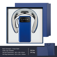 Coffret Cadeau Promotionnel à Succès : Mug Personnalisé / Masseur Cervical / Batterie Externe – Cadeaux d'Appréciation pour Employés