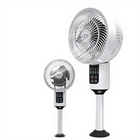 Ventilateur de circulation d'air domestique Camel, ventilateur de sol intelligent à commande vocale, ventilateur de bureau télécommandé oscillant à circulation d'air 3D