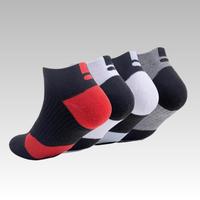 Chaussettes de sport basses pour hommes, tricotées sur mesure, avec coussinets en tissu éponge, idéales pour la course et l'entraînement – Vente en gros OEM