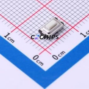 GT-TC060A-H027-L1 Tactile Switch SMD,3.7x6.1mm Switch Single Pole Single Throw Rectangle Button 1.6N Vertical Mount - Product Image 1