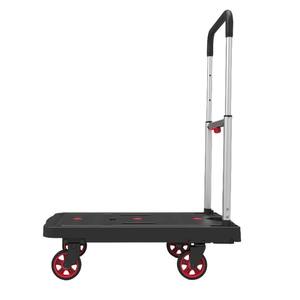 पोर्टेबल औद्योगिक गोदाम परिवहन तह हाथ ट्रक प्लेटफॉर्म ट्रॉली - Product Image 5