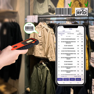 Lector <span class=keywords><strong>RFID</strong></span> UHF Pasivo Portátil BT5.1 5600mAh <span class=keywords><strong>2m</strong></span> de Largo Alcance, Escáner <span class=keywords><strong>RFID</strong></span> UHF Portátil Compatible con Modo HID para Inventario Minorista - Product Image 6