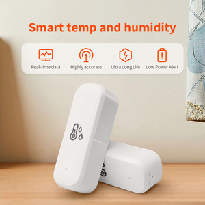 Tuya WiFi <strong>Temperature</strong> and Humidity <strong>Sensor</strong> APP Remote Monitor for Smart <strong>Home</strong> Var SmartLife WorkWith Alexa Google <strong>Assistant</strong> - Product Image 3
