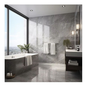 Muestra <span class=keywords><strong>gratis</strong></span> 4mm 5mm impermeable PVC plástico piedra madera mármol <span class=keywords><strong>TV</strong></span> Fondo decoración Panel de pared SPC Click Panel de pared - Product Image 6