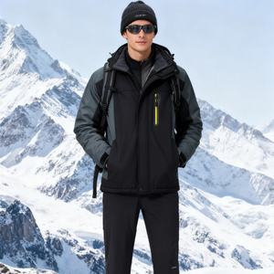 TKAN288D Venta al por mayor de impresión personalizada en blanco del logotipo a prueba de viento caliente de los hombres al aire libre impermeable nuevo estilo de chaqueta para el invierno - Product Image 1