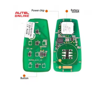 Autel IKEYAT005DL Clé intelligente universelle à 6 boutons pour les véhicules KM100 IM508 IM608