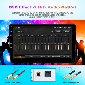 7862 <span class=keywords><strong>3</strong></span> + 32gb 8核4G sim卡插槽5G Wifi Carpay安卓自动数字信号处理器立体声调幅调频RDS 9英寸QLED触摸屏汽车收音机 - Product Image 6