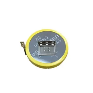 3.0V CMOS按钮纽扣电池锂电池CR2450电池，带焊片插针标签，用于Verifone VX520 VX 520