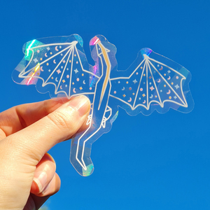 Suncatcher nhãn dán tùy chỉnh rồng suncatcher PVC cửa sổ Sticker Decal minh họa đầy màu sắc trong suốt suncatcher dán