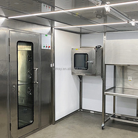 Salle blanche modulaire portable de classe 1000 pour la réparation de téléphones mobiles