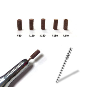 Bộ dụng cụ làm móng <span class=keywords><strong>mini</strong></span> 100 món, dụng cụ chăm sóc móng, băng nhám cho mũi khoan móng 3.1mm - Product Image 4