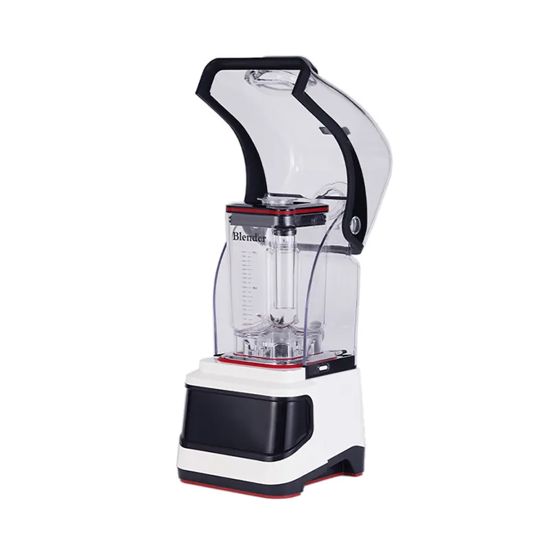 Machine professionnelle de jus de fruits Smoothie, robot de cuisine, mélangeur de glace, mélangeur électrique Commercial