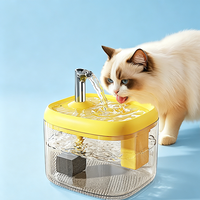 Fontaine à eau silencieuse pour chat et chien avec circulation automatique et filtre – L'accessoire idéal pour l'hydratation des animaux