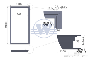 Machine de formage de rouleaux de cadre de porte de haute précision pour la production de cadre de porte antivol/porte coupe-feu - Product Image 6