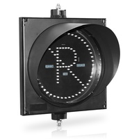 Lampu Lalu Lintas Vonders Dia.300mm(12 inci) Oranye Tanda Dilarang Parkir Lampu Lalu Lintas LED