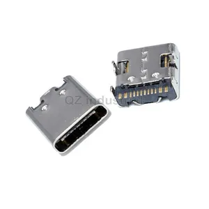 Conector QZ usb3.1 tipo C SMT 16P USB tipo C de alta calidad