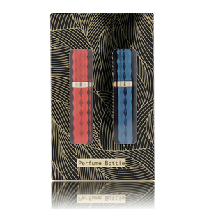 Mini atomizador de Perfume de viaje portátil, botella de Perfume, bomba cosmética, rociador, botella de Spray, paquete doble de aluminio personalizado, 5ml <span class=keywords><strong>Furio</strong></span> - Product Image 3