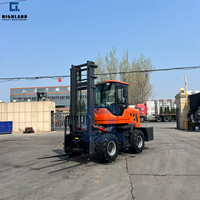 Montacargas Todoterreno para Construcción, Maquinaria de Montacargas Todoterreno 4x4 de 3.5 y 5 Toneladas