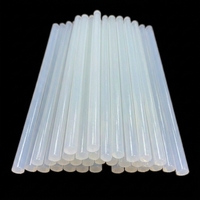 Bâtons de colle thermofusible semi-transparents de 7 mm et 11 mm en gros pour pistolet à colle, emballage carton, artisanat DIY, adhésif pour papier