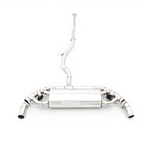 Sistema di Scarico Catback Valvetronic OEM per Volvo S60 V40 V60 <span class=keywords><strong>XC60</strong></span> S90 XC90 V90 S40 S80, Tubo da Corsa in Acciaio Inossidabile - Product Image 1