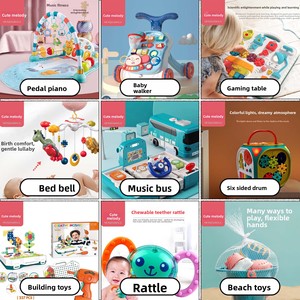 Caja <span class=keywords><strong>de</strong></span> Regalo <span class=keywords><strong>de</strong></span> Juguetes Educativos <span class=keywords><strong>de</strong></span> Plástico Multifuncional para Recién Nacidos, Bebés <span class=keywords><strong>de</strong></span> Tres Meses, Gimnasio <span class=keywords><strong>de</strong></span> Actividades para Bebés con Música y Funciones <span class=keywords><strong>de</strong></span> Ejercicio - Product Image 4