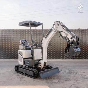 Mini-excavatrice sur chenilles de 1,3 tonne à haute puissance pour moteur, usage domestique, construction routière, certifiée CE/EPA, livraison gratuite pendant 1 an - Product Image 1