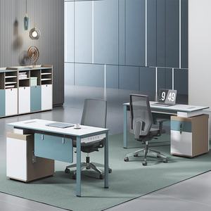 Escritorio de estudio para estudiantes, muebles de escritorio de madera que ahorran espacio, escritorio de oficina ejecutivo moderno y barato para el hogar para computadora - Product Image 1