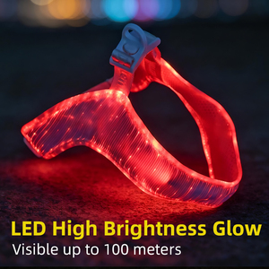 Arnés para Perro Resistente y Cómodo de Usar, con Logotipo Personalizado, Arnés para Mascotas con LED - Product Image 2