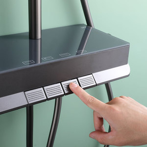 Bộ kết hợp vòi hoa sen treo tường Piano (với màn hình kỹ thuật số điều chỉnh ánh sáng xung quanh) Bộ Vòi Hoa Sen cho phòng tắm - Product Image 5