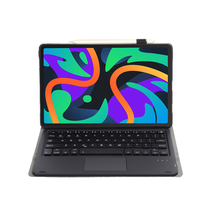 Teclado con cubierta protectora para <span class=keywords><strong>Lenovo</strong></span> <span class=keywords><strong>Yoga</strong></span> Tab Plus 12,7 "2025 TB520FU, funda para tableta con teclado Blue Tooth Trackpad - Product Image 4