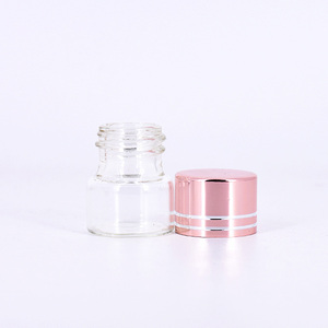 3Ml <span class=keywords><strong>5Ml</strong></span> Chai Thủy Tinh Nhỏ Lọ Mẫu Thuốc Phòng Thí Nghiệm Hộp Đựng Thuốc Thử Bột Với Nắp Vặn Vàng Hồng - Product Image 4