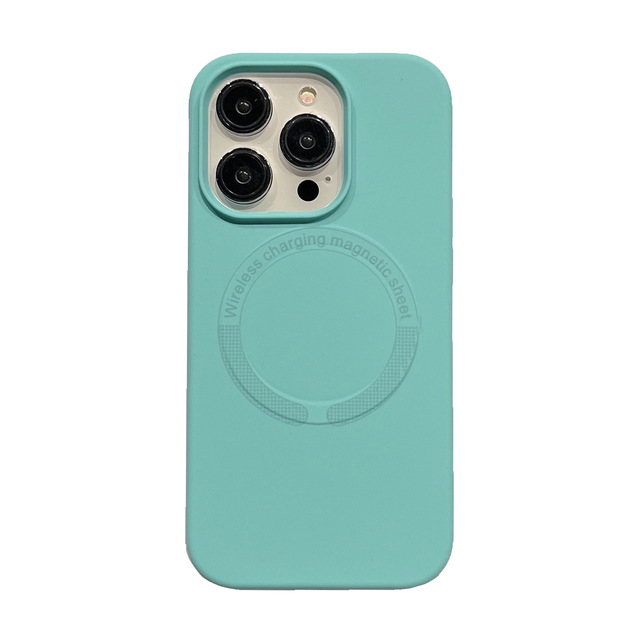 Liquid Soft Silicone Magnetic Phone Case for IPhone 17 16 15 14 13 12 11Pro Max Wireless Charger Magnetic Phone Cover