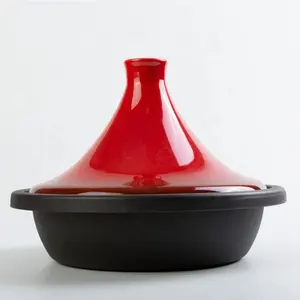 Beste Koop Hight Kwaliteit Gietijzer Tajine Pot