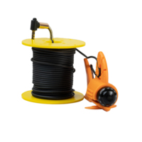 Caméra sous-marine Chenfa GC2053 de haute qualité, étanche IP68, câble de 20 m, prise casque, boîtier Shark - AHD 1080P, détecteur de poissons 180°