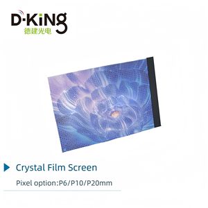 Écran LED en verre transparent, mur vidéo LED en film cristallin pour la publicité sur fenêtre - Product Image 5