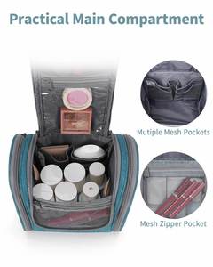 Large Toiletry Organizer Hanging Dopp Kit Hygiene Bag <b>Shower</b> Organizer with <b>Hook</b> Hanging Travel Toiletry Bag for Women & Men - Product Image 6