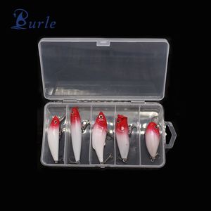 C nouveaux leurres de pêche appâts durs méné Wobbler manivelles Kits couleurs rouges hameçons aigus matériel de pêche ensemble d'appâts durs - Product Image 1
