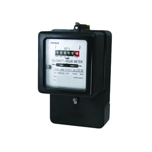 Một pha hai dây cơ khí kilowatt giờ đồng hồ điện kilowatt giờ đồng hồ đo năng lượng với nắp Bakelite - Product Image 1