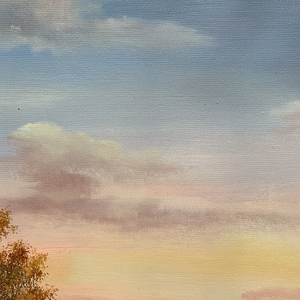 ภาพวาดสีน้ำมันภาพวาดด้วยมือ20 "x 24" ศิลปะผนังรูปทิวทัศน์ภาคสนามแบบคลาสสิกสำหรับตกแต่งบ้านภาพพิมพ์บนกระดาษพร้อมฐานรองรับ - Product Image 1