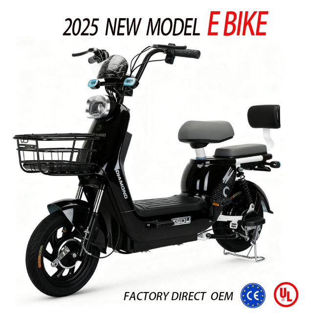 2025 New Model Design Electric Bike 14inch/16inch Tire Electric Motorcycles/E Bike for Adults