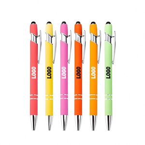 Regalos Empresariales Promocionales, Bolígrafo Negro Promocional con Logotipo Personalizado Impreso al por Mayor - Product Image 1